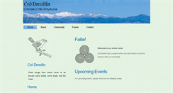 Desktop Screenshot of crodreoilin.org